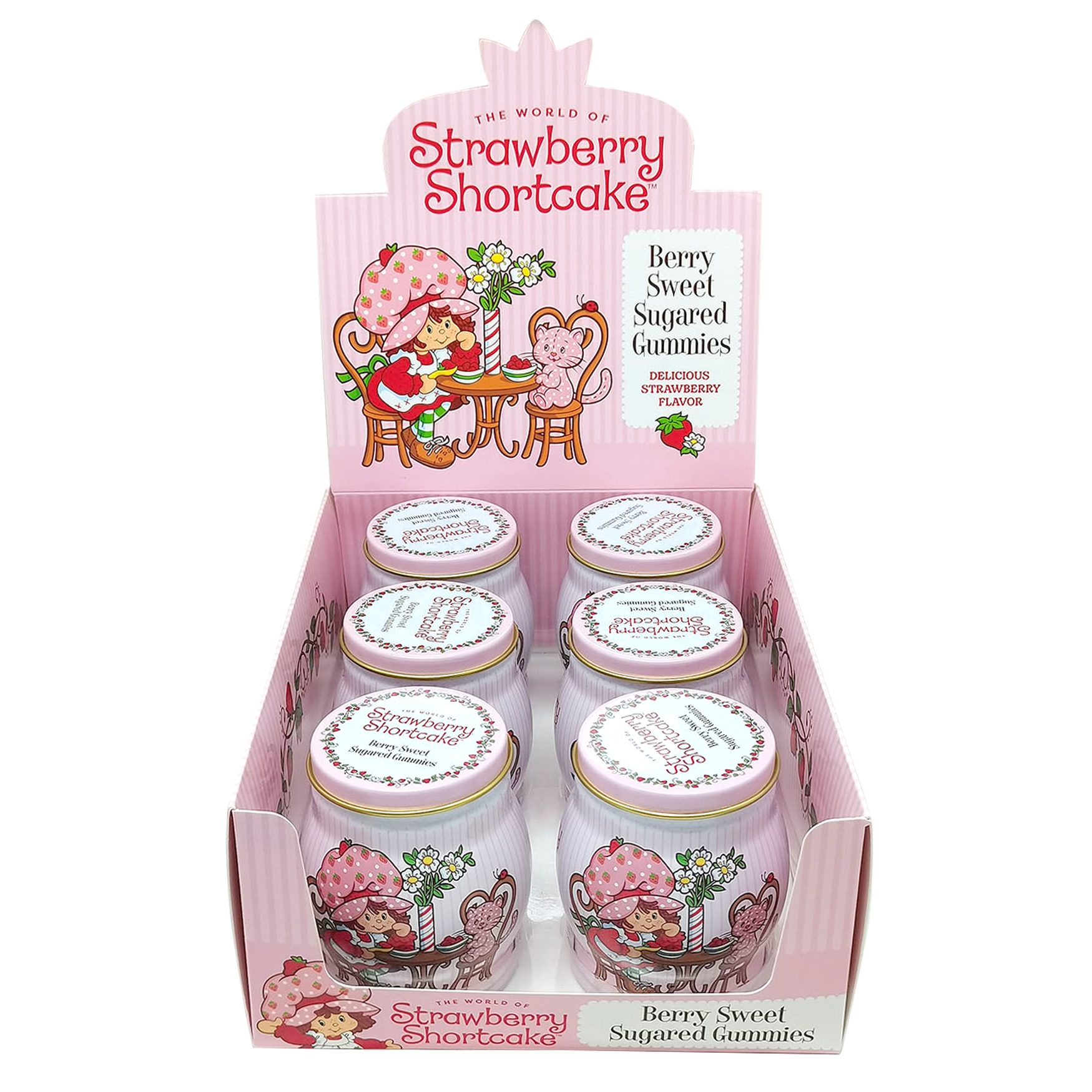 Strawberry Shortcake Berry Sweet Sugared Gummies - Boston America